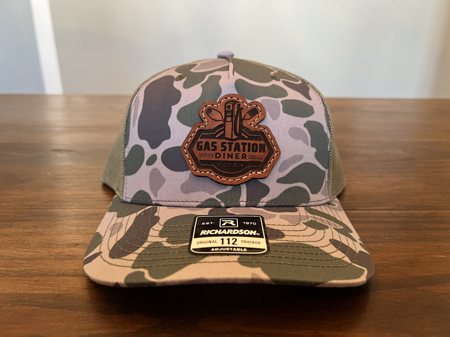 Gas Station Diner Trucker Hat